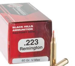 Buy Black Hills .223 60gr V‑Max online CA